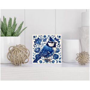 Tegel 15x15 cm Delfts blauw