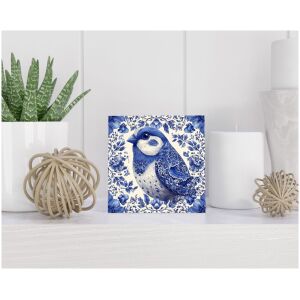 Tegel 15x15 cm Delfts blauw