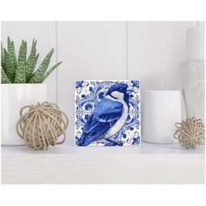 Tegel 15x15 cm Delfts blauw