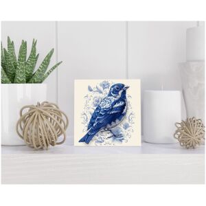 Tegel 15x15 cm Delfts blauw