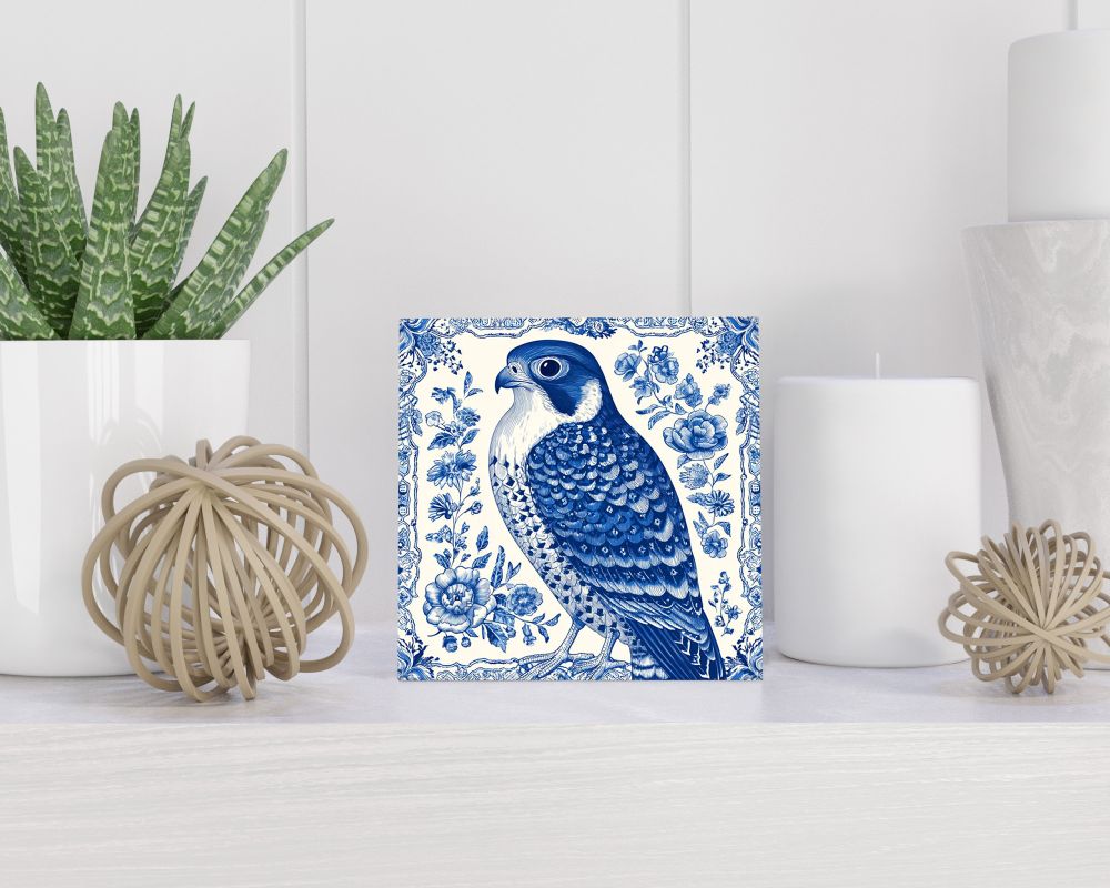 Tegel 15X15 Cm Met Delfts Blauw Cadeau Decoratie | Tegeltjes Met Tekst | Tegeltjes Met Spreuken | Collega | Oma | Opa | Pensioen | Mama | Papa | Vriend Tegel 15x15 cm Delfts blauw