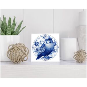 Tegel 15x15 cm Delfts blauw