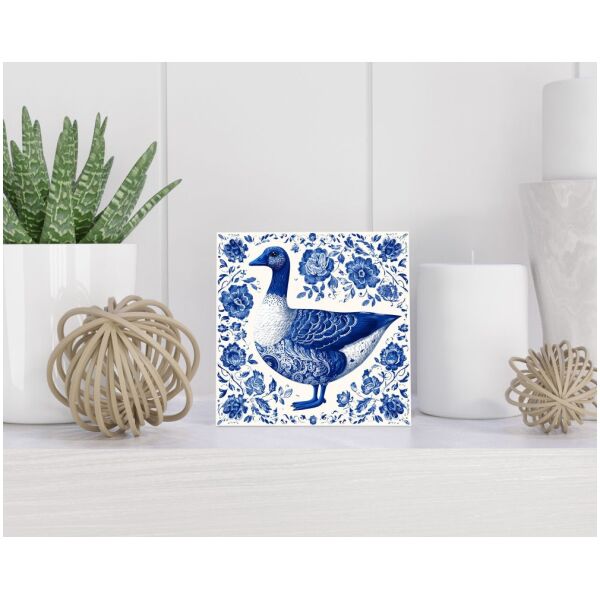 Tegel 15x15 cm Delfts blauw