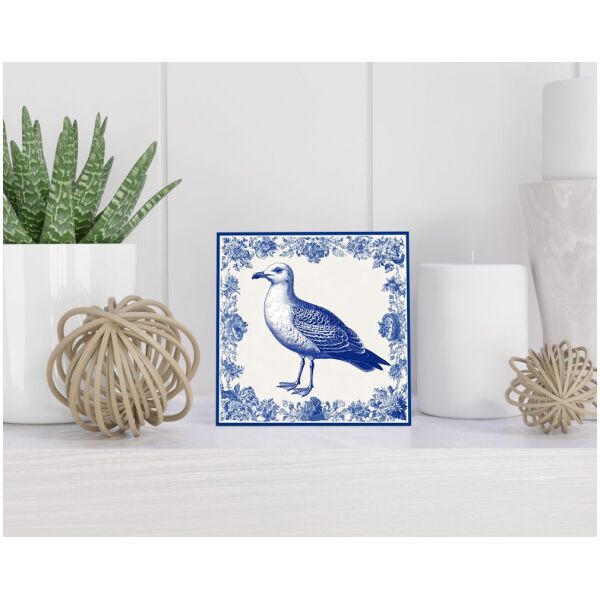 Tegel 15x15 cm Delfts blauw