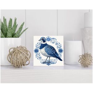 Tegel 15x15 cm Delfts blauw