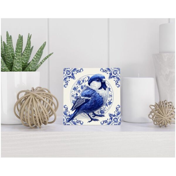 Tegel 15x15 cm Delfts blauw