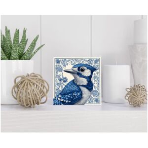 Tegel 15x15 cm Delfts blauw