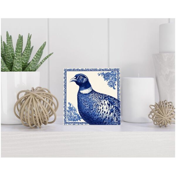 Tegel 15x15 cm Delfts blauw