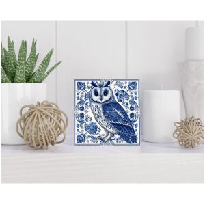 Tegel 15x15 cm Delfts blauw