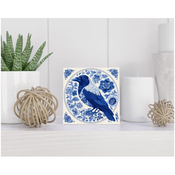 Tegel 15x15 cm Delfts blauw