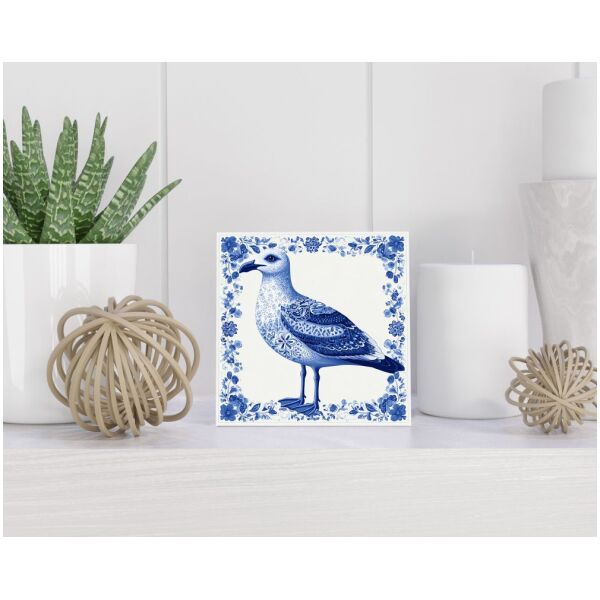 Tegel 15x15 cm Delfts blauw