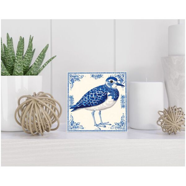 Tegel 15x15 cm Delfts blauw