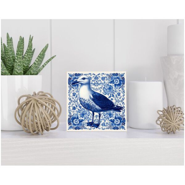 Tegel 15x15 cm Delfts blauw