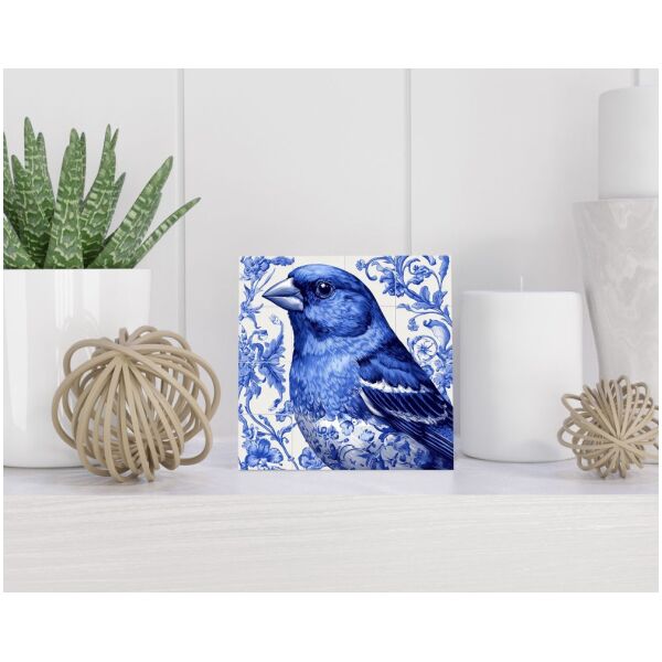 Tegel 15x15 cm Delfts blauw