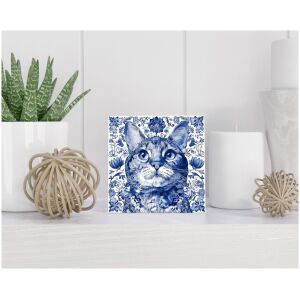 Tegel 15x15 cm Delfts blauw