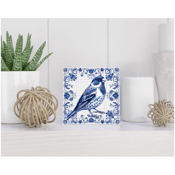 Tegel 15x15 cm Delfts blauw