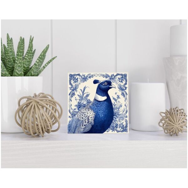 Tegel 15x15 cm Delfts blauw