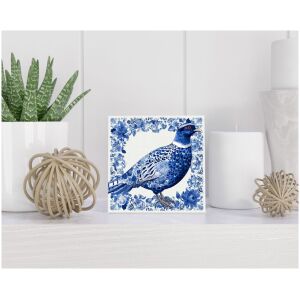 Tegel 15x15 cm Delfts blauw