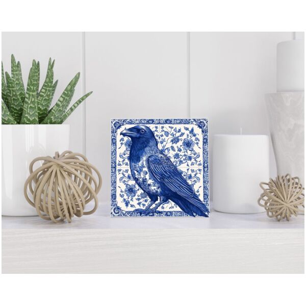 Tegel 15x15 cm Delfts blauw