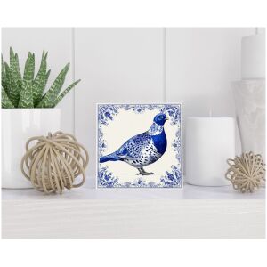 Tegel 15x15 cm Delfts blauw