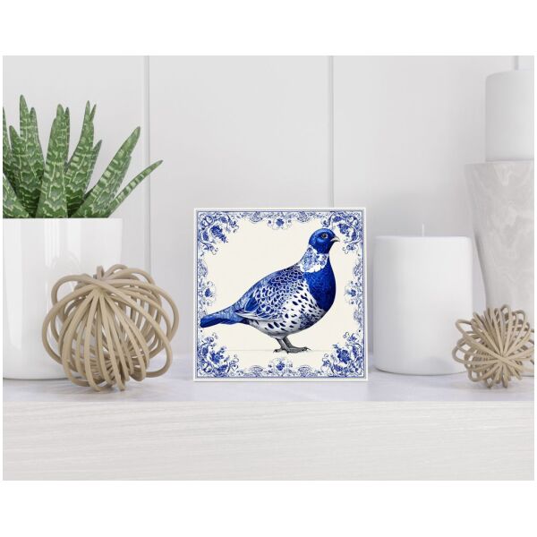 Tegel 15x15 cm Delfts blauw