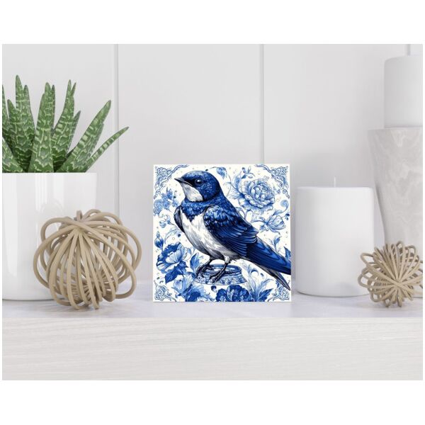 Tegel 15x15 cm Delfts blauw