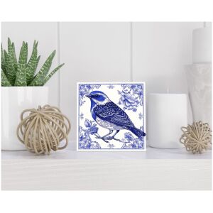 Tegel 15x15 cm Delfts blauw