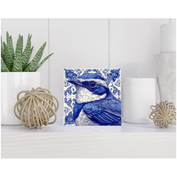 Tegel 15x15 cm Delfts blauw