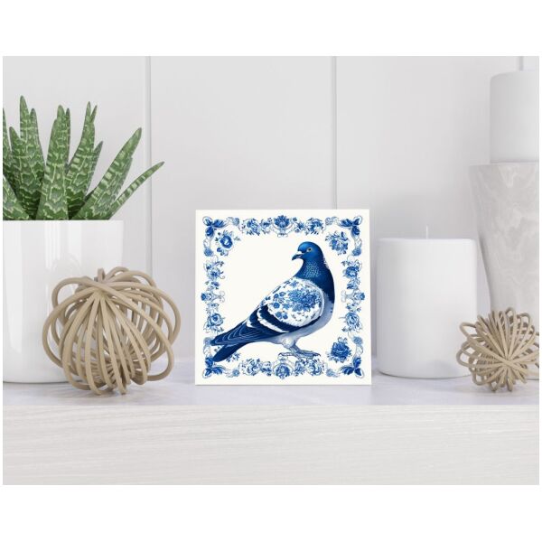 Tegel 15x15 cm Delfts blauw