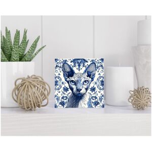 Tegel 15x15 cm Delfts blauw