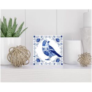 Tegel 15x15 cm Delfts blauw