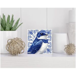 Tegel 15x15 cm Delfts blauw