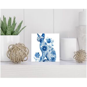 Tegel 15x15 cm Delfts blauw