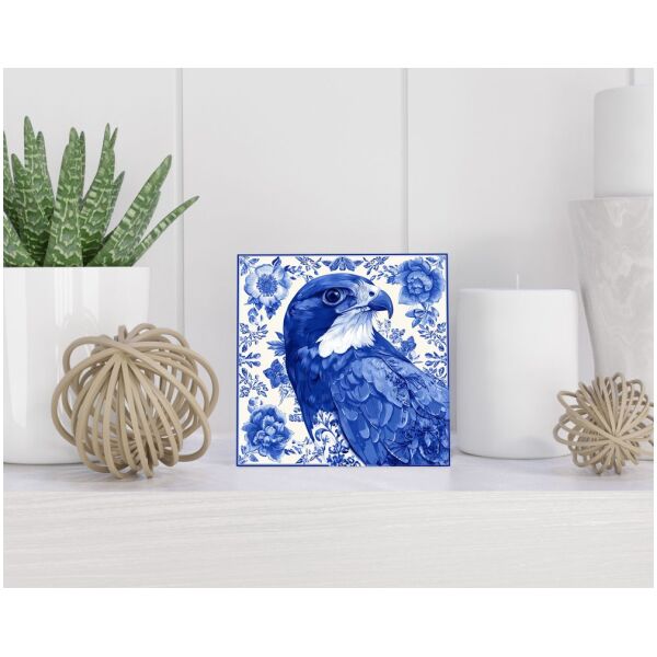 Tegel 15x15 cm Delfts blauw