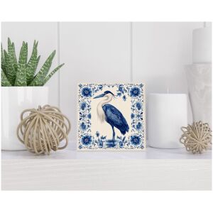 Tegel 15x15 cm Delfts blauw