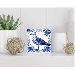 Tegel 15x15 cm Delfts blauw