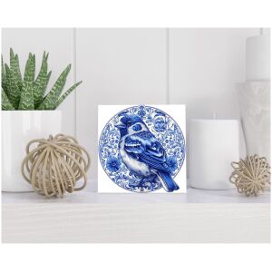 Tegel 15x15 cm Delfts blauw