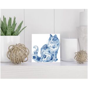 Tegel 15x15 cm Delfts blauw