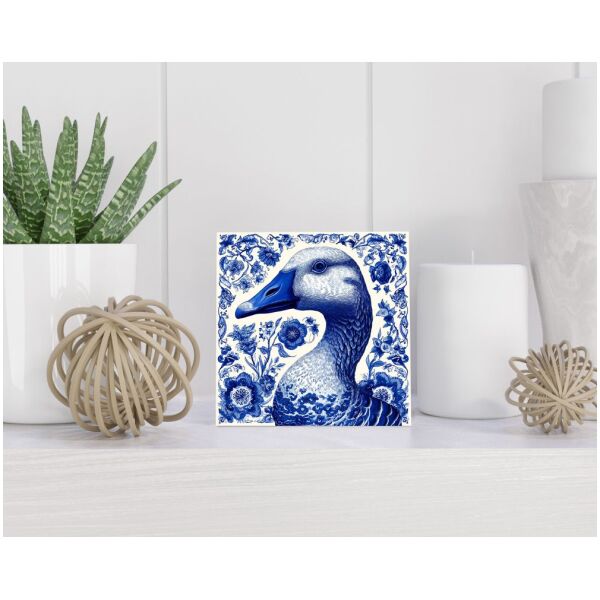 Tegel 15x15 cm Delfts blauw