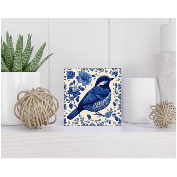 Tegel 15x15 cm Delfts blauw