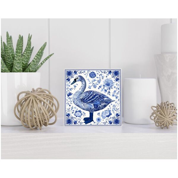 Tegel 15x15 cm Delfts blauw