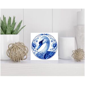 Tegel 15x15 cm Delfts blauw