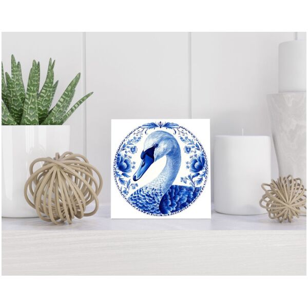 Tegel 15x15 cm Delfts blauw