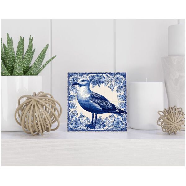 Tegel 15x15 cm Delfts blauw