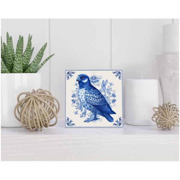 Tegel 15x15 cm Delfts blauw