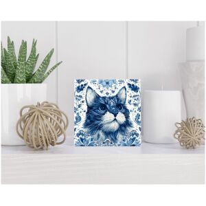 Tegel 15x15 cm Delfts blauw