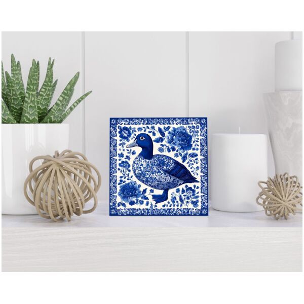 Tegel 15x15 cm Delfts blauw