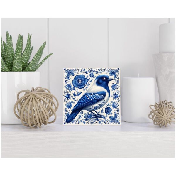 Tegel 15x15 cm Delfts blauw