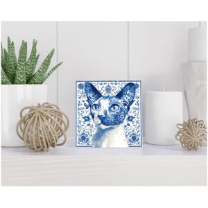 Tegel 15x15 cm Delfts blauw