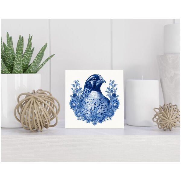 Tegel 15x15 cm Delfts blauw